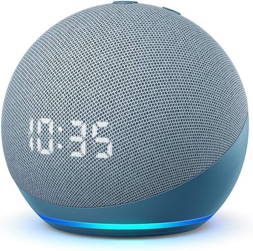 Amazon echo dot with - clock, 4th